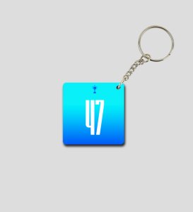 Victory Inspired Number 47 Champion Printed Keychain Pack of 2