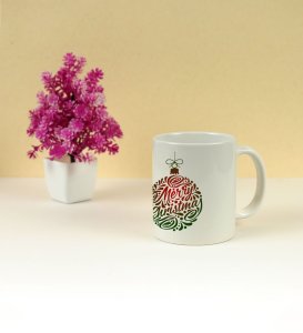 Celebrate Joy and Warmth with Merry Christmas Printed Coffee Mug 250ml